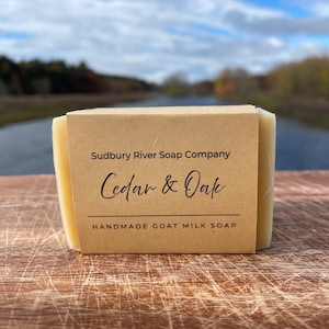 Cedar & Oak Goat Milk Soap