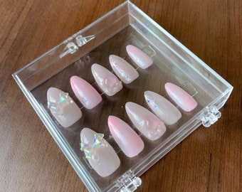 Pink Press-on Nails