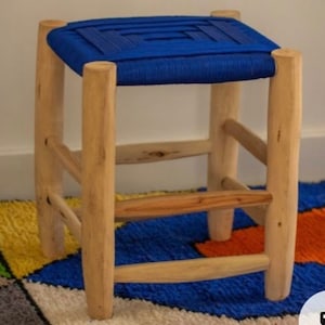 Handcrafted stool