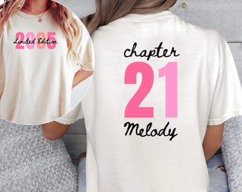 Custom 21st Birthday Shirt, Comfort Colors Tee, Limited Edition 2005 Gift
