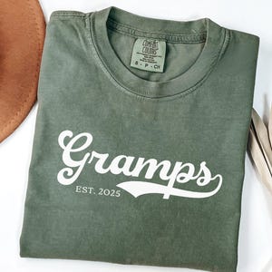Custom Gramps Shirt, Gramps Gift, Father&#39;s Day Gift for Gramps, Cool Gramps T-Shirt, New Gramps Gift, Best Gramps Ever, Vintage Gramps shirt