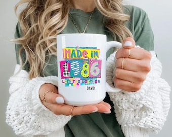 Personalized Retro 1986 Birthday Mug, Limited Edition 40th Gift