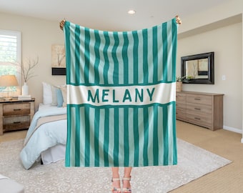 Personalized Name Blanket, Daughter Son Blanket with Name