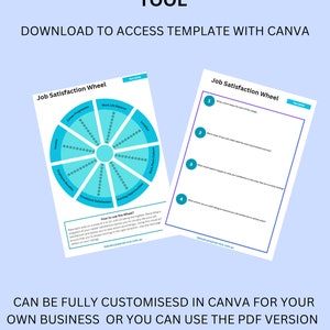 Career Clarity Coaching Templates | Editable Canva PDF for Coaches & Employers | Self-Discovery Tools