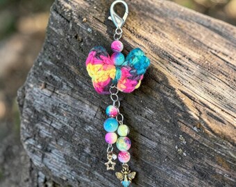 Butterfly KeyChain, Bag Charm