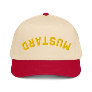 Mustard (Yellow) - 3D Embroidered 5 Panel Cap