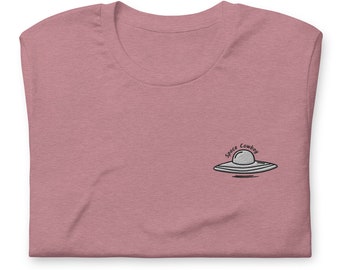 Space Cowboy-geborduurd T-shirt