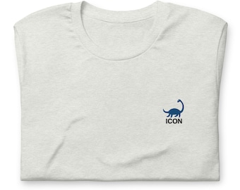 Loch Ness Icon - Geborduurd T-shirt