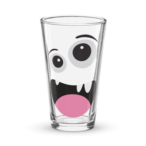 Ghastly Ghoul Glass / Ghost - Halloween Shaker Pint Glass