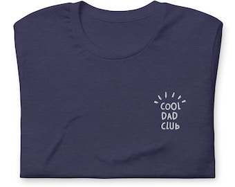 Cool Dad Club - Embroidered T-Shirt