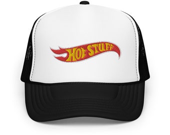 Hot Stuff - Casquette trucker en mousse brodée