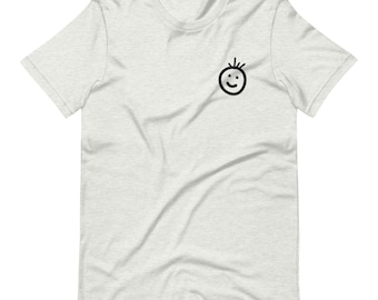 All Smiles - Geborduurd T-shirt