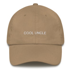 Cool Uncle - Embroidered Dad Hat