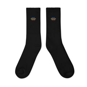 Enjoy Enjoying Things - Embroidered Socks