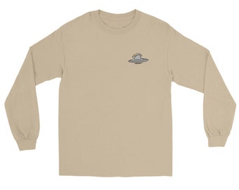 Space Cowboy - Broderad långärmad skjorta