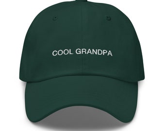 Cooler Opa - Bestickter Papa Hut