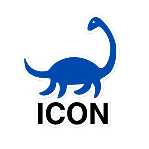 Loch Ness Icon - Die Cut Sticker