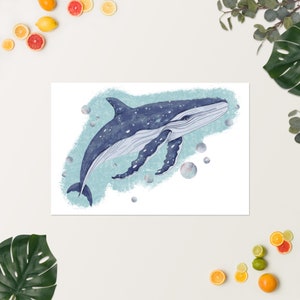 Whale Poster