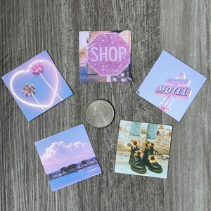 Pink California Aesthetic Sticker Pack, Girly Decals - Etsy