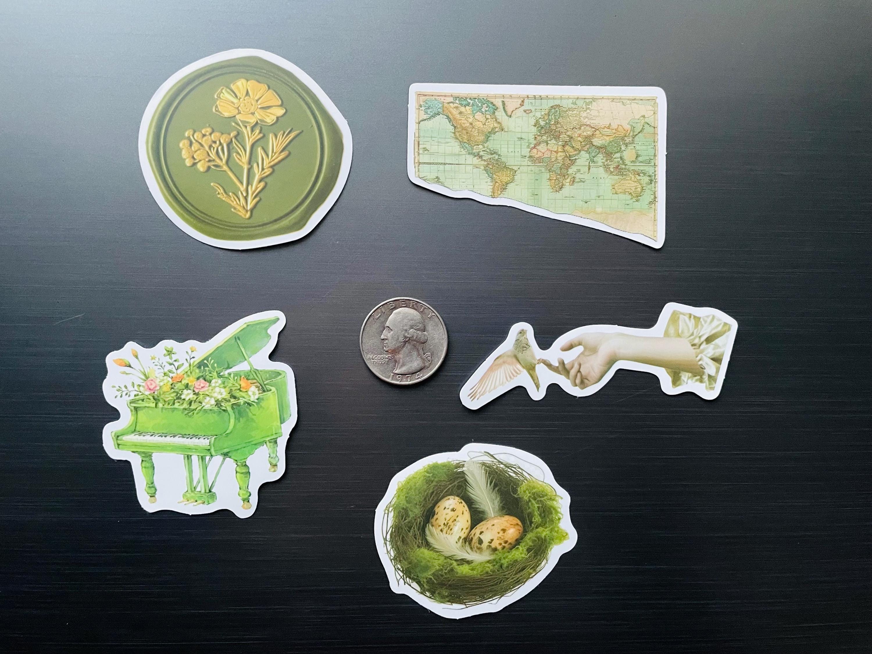 Cottagecore Sticker Pack | Fairy Garden and Vintage Nature Stickers for ...