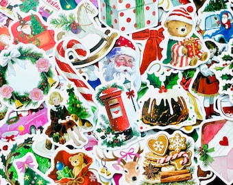Christmas Stickers for Kids, Holiday Phone, Journaling, Kindle Stickers