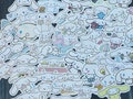 10-40 Pack Cinnamoroll Stickers, Kawaii Stickers, Sanrio Inspired, Hello Kitty and Friends Stickers for Kindle, Phone, Laptop, Waterbottles