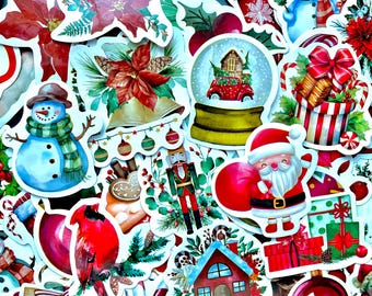 Christmas Stickers for Kids, Holiday Planner Stickers (10-40 Pack)