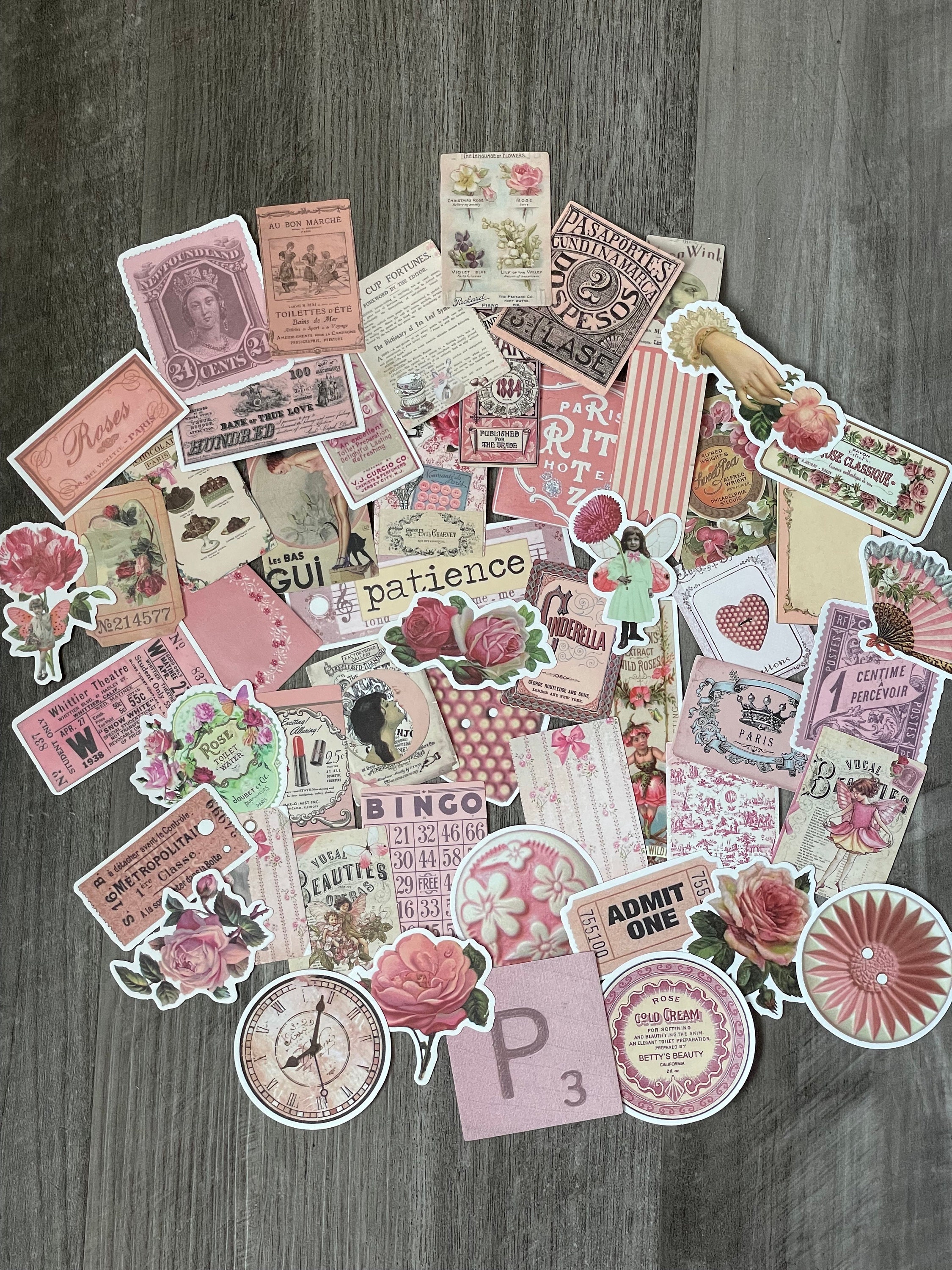 100 Pcs Boho Aesthetic Stickers -Cute Vinyl Waterproof Stickers Art