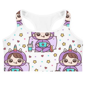 Gamer Girl Sports Bra