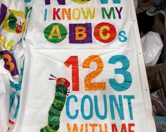 The Very Hungry Caterpillar For Andover Fabrics 100% Cotton Quilting Fabric
