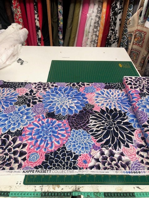 Kaffe Fassett Fabric House Leeks - Etsy