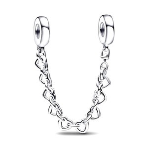 Sterling Silver Strong Curb Safety Chain Extender 10mm Trigger