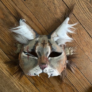 Cat Mask Commission //NO CANINES. READ Description Before - Etsy