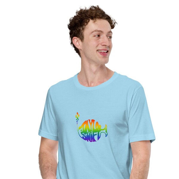 Swiphtie T: Swiftie & Phish Rainbow T-Shirt Unisex (classic)