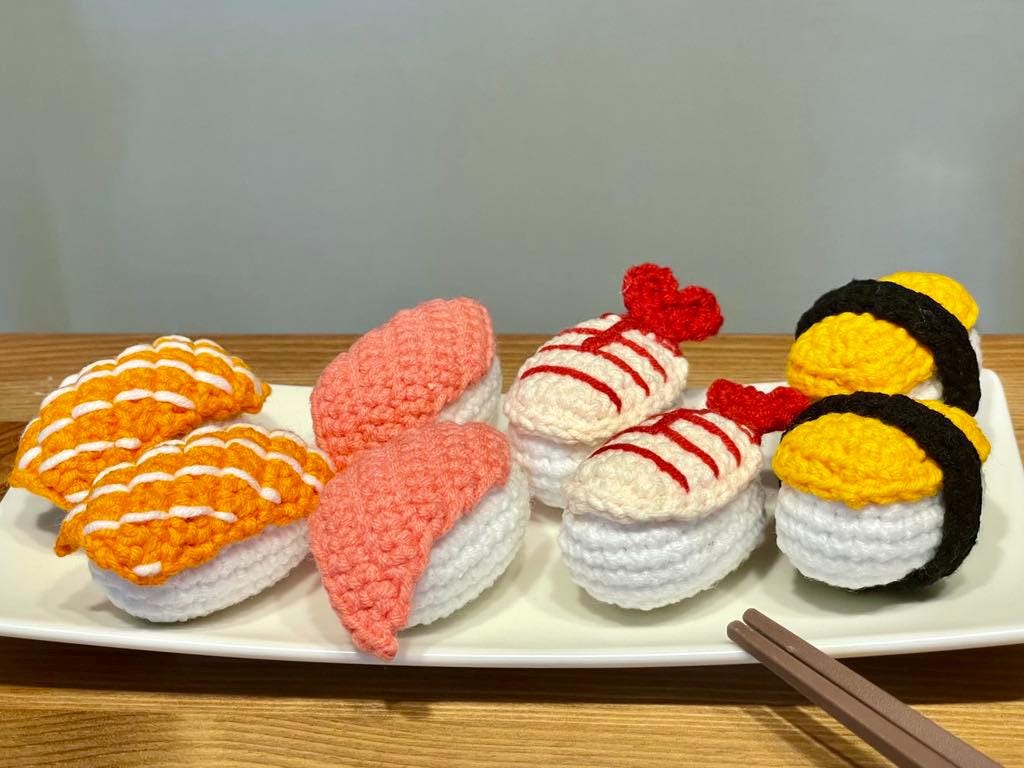 37 Japanese Crochet Patterns to Explore: Bags, Motifs, Amigurumi, and Lace 34 Japanese Sushi collection