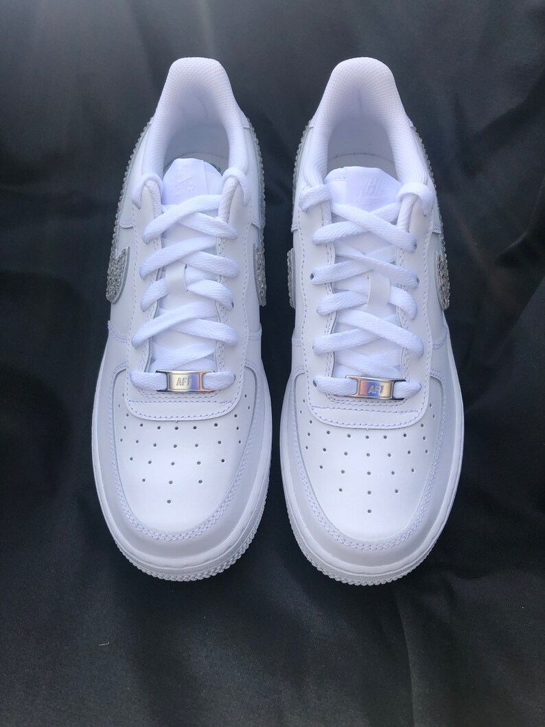 Authentic Air Force 1 with Bling image 6