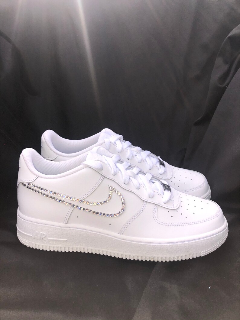 Authentic Air Force 1 with Bling image 3