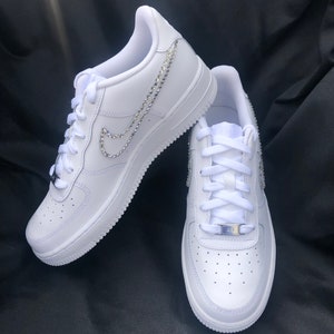 Authentic Air Force 1 with Bling image 2