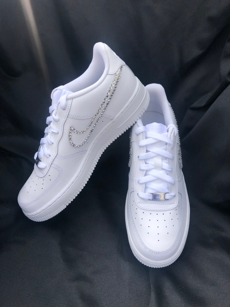 Authentic Air Force 1 with Bling image 2