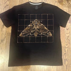 Custom Nature-themed Bleach Design T-shirt