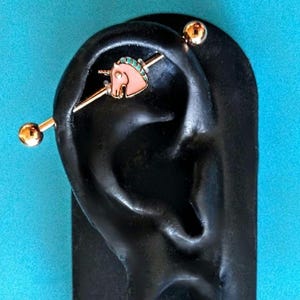Unicorn Beauty Industrial Barbell