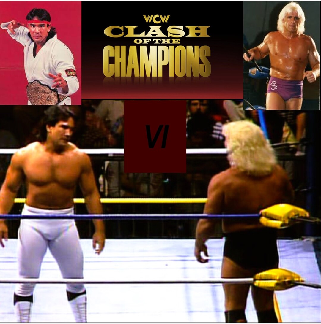 WCW Clash of the Champions 6 Ragin Cajun Etsy