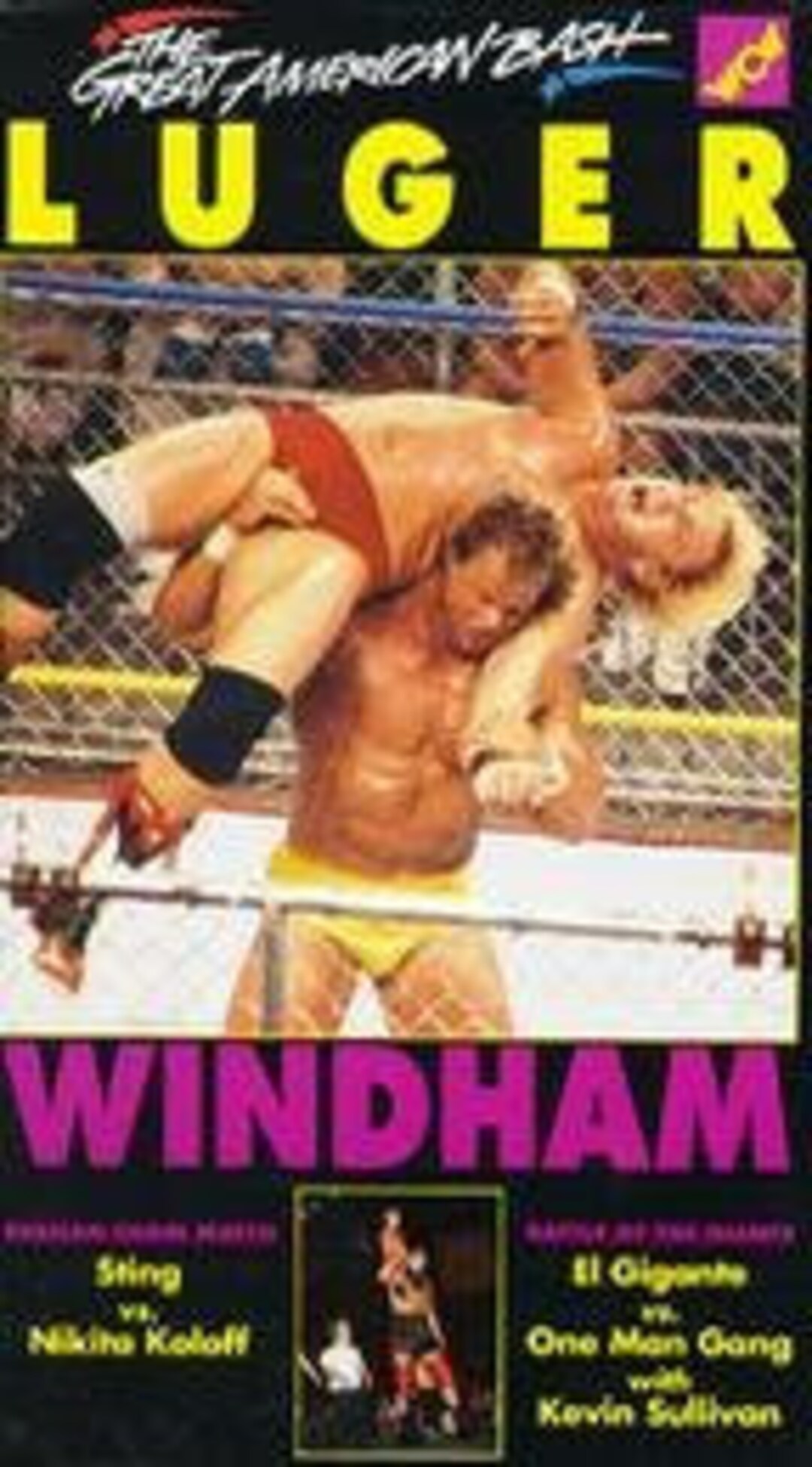 WCW Great American Bash 1991 Etsy