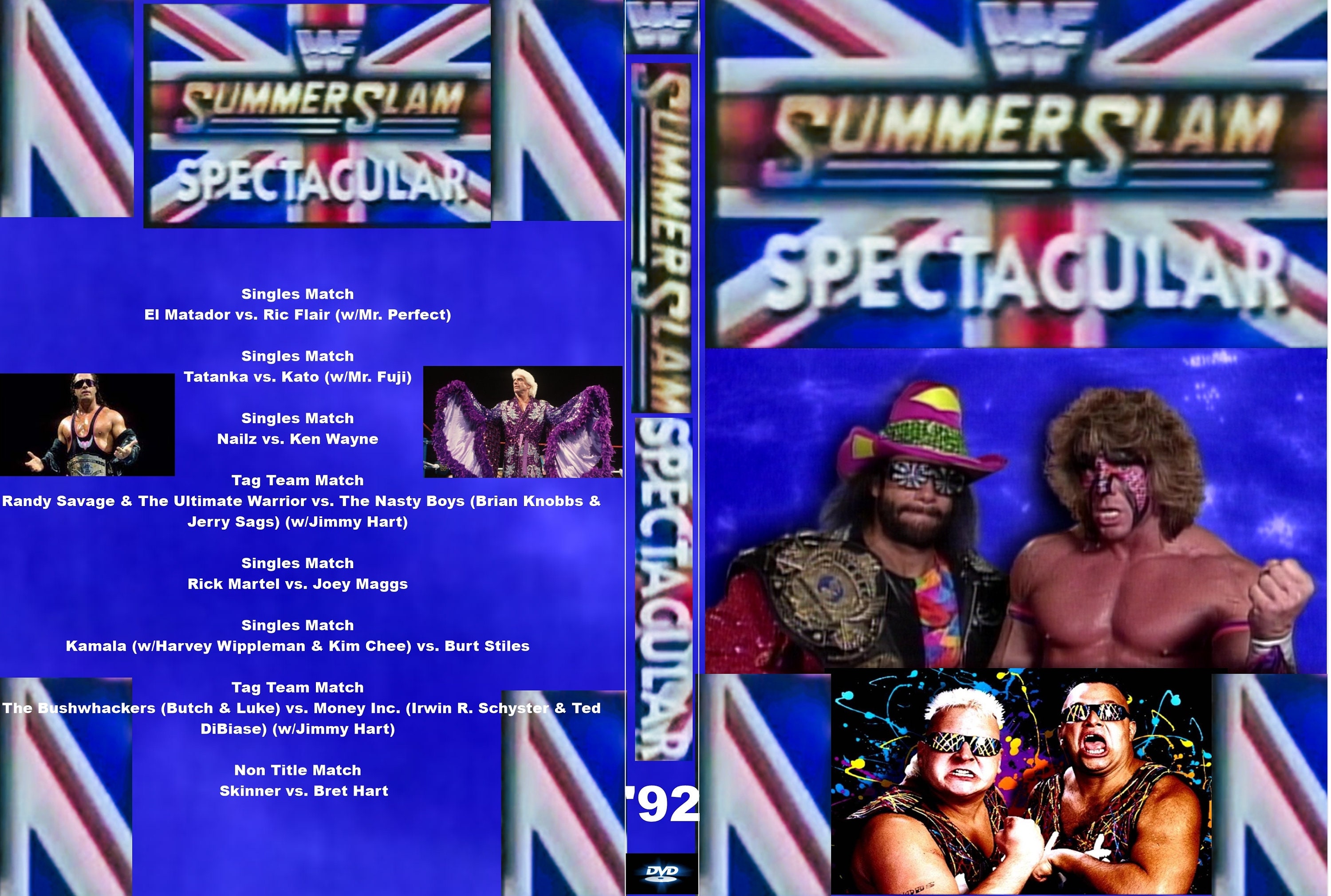 WWF Summerslam Spectacular 1992 - Etsy