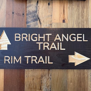 Bright Angel Trail Sign