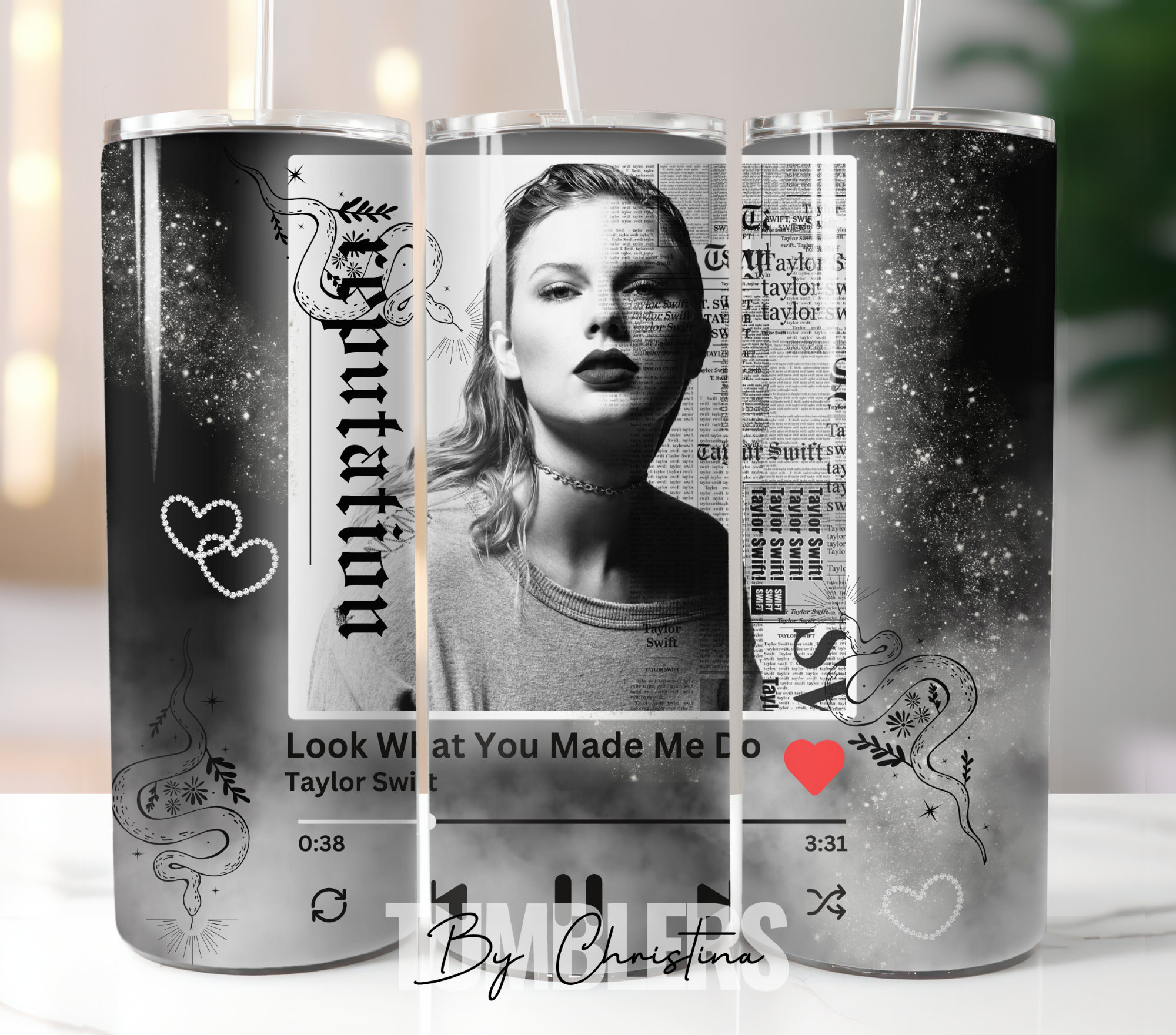 Taylor Swift テイラー スウィフトウォーターボトル(タンブラー) テイラースウィフト ウォーターボトル