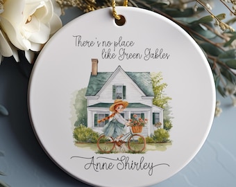 Personalized Anne of Green Gables Ornament, Customized Anne of Green Gables Ornament, Anne of Green Gables Keepsake Ornament