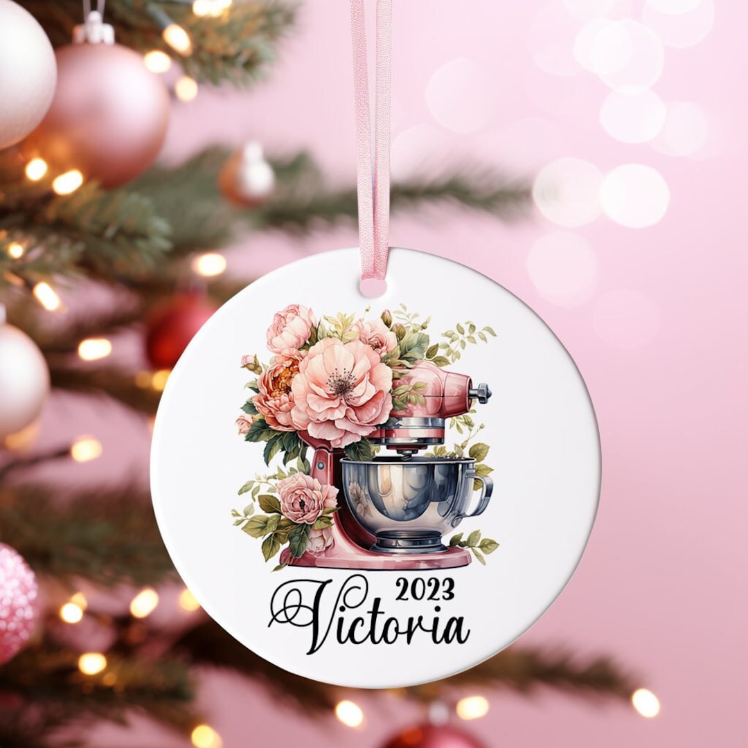 Baker's Kitchen Mixer Ornament Personalized Baker's Etsy