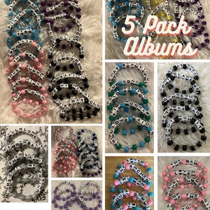 CUSTOM Friendship Bracelets (The Life of a Showgirl, End of Year Student Gift, Taylor Swift, School Spirit, Party Favors, + More) immagine 10
