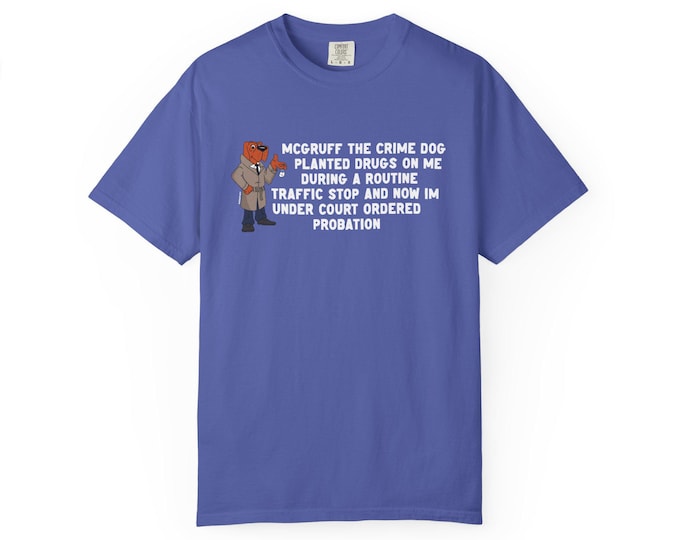 McGruff the Crime Dog Comfort Colors Tee